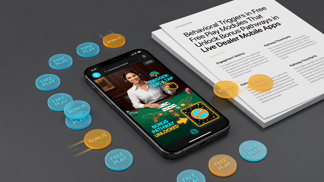 Darstellung von Free-Play-Modulen mit Verhaltensauslösern in mobilen Live-Dealer-Apps