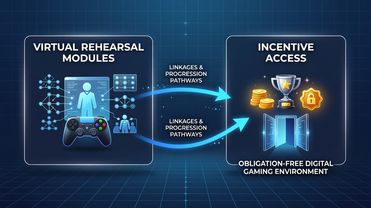 Datenflüsse zwischen Übungsmodulen und Incentive-Zugängen in Gaming-Netzwerken