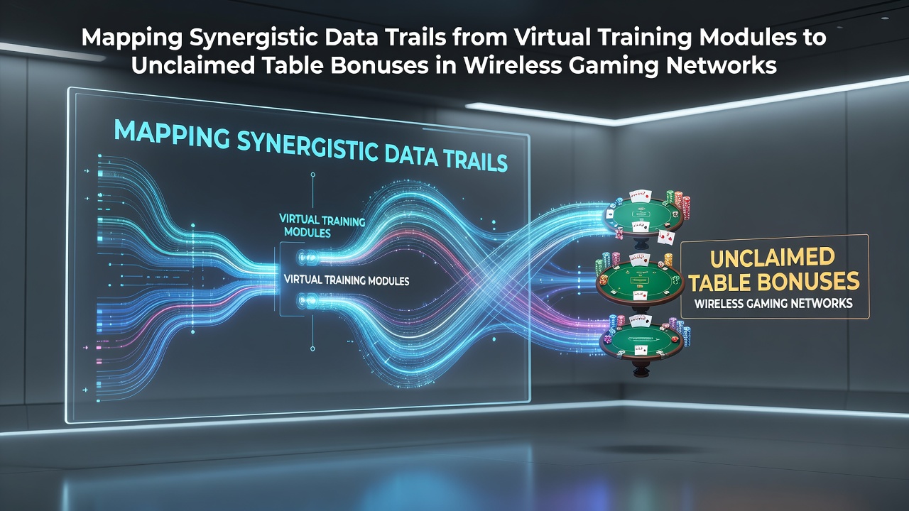 Visualisierung von Datenströmen zwischen virtuellen Trainingsmodulen und Bonusstrukturen in mobilen Netzwerken