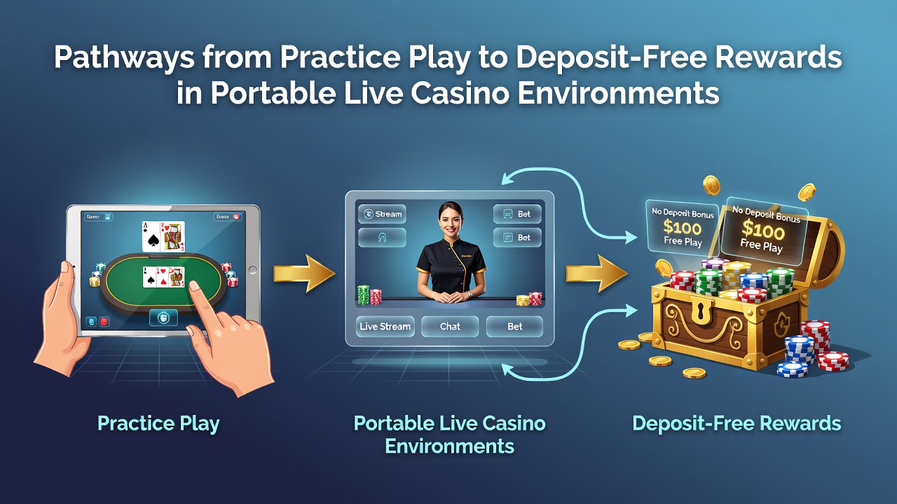 Pfad von Demo-Slots zu Live-Boni auf mobilen Geräten