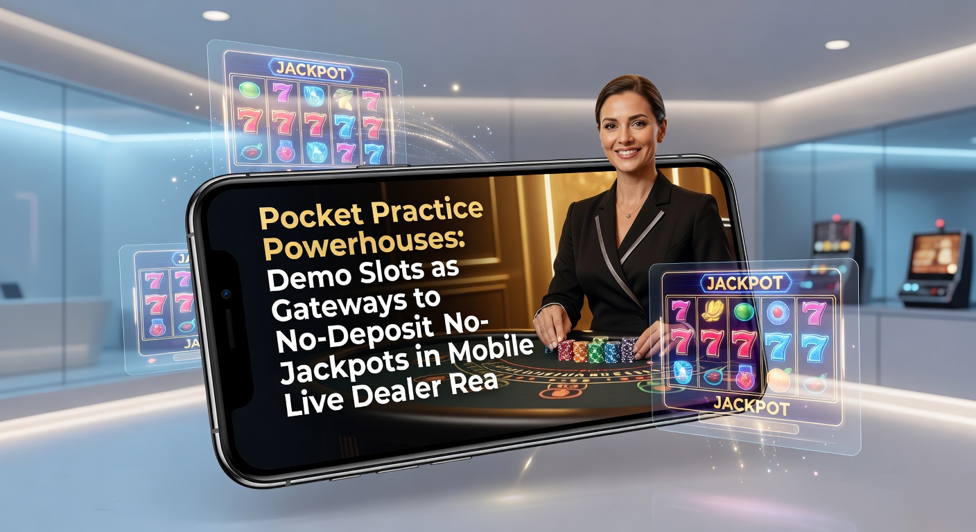 Detaillierte Ansicht eines mobilen Live-Dealer-Tisches mit laufendem Jackpot-Zähler und Demo-Slot-Overlay, das den Gateway-Effekt illustriert