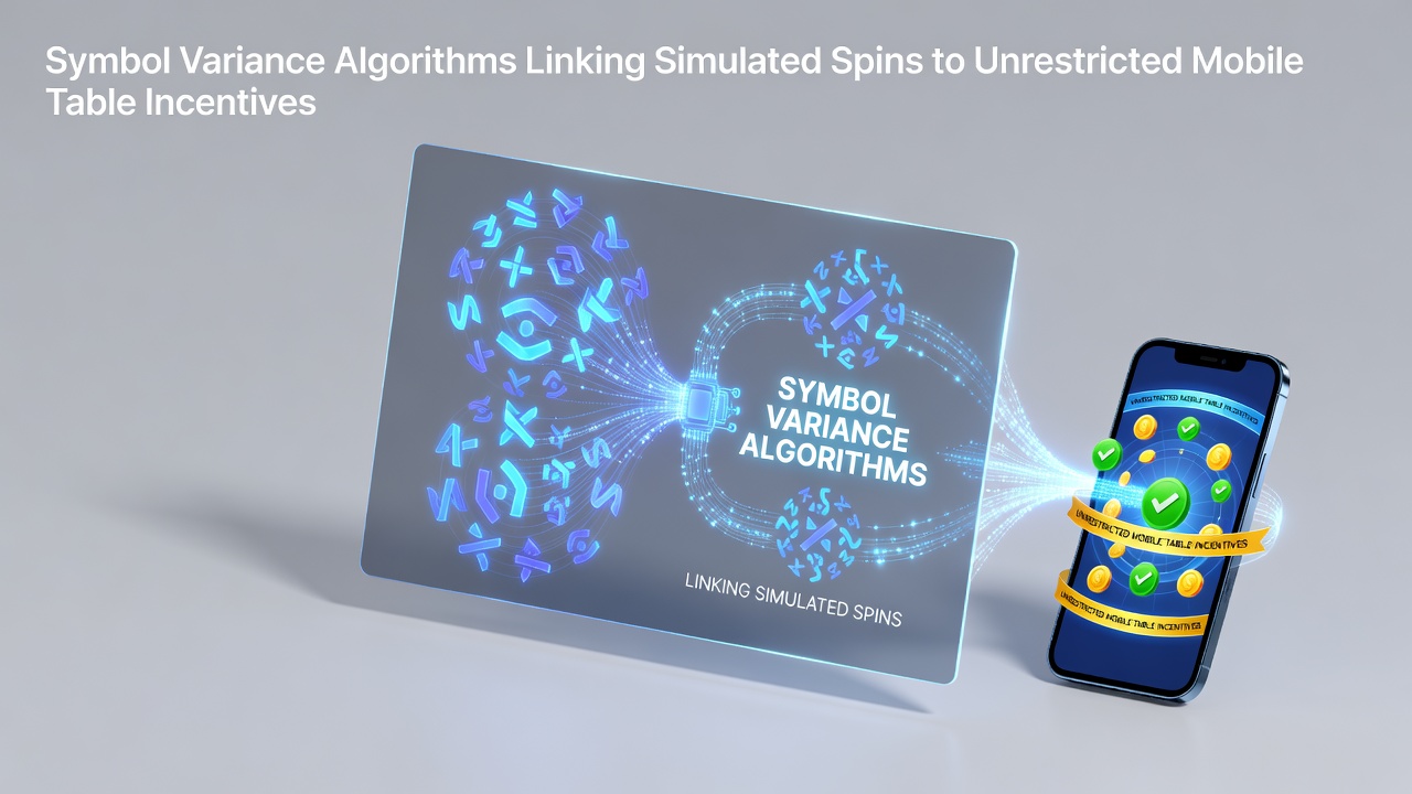 Darstellung von Symbol-Varianz-Algorithmen in mobilen Casino-Plattformen mit simulierten Walzen und Verbindungen zu Tisch-Incentives